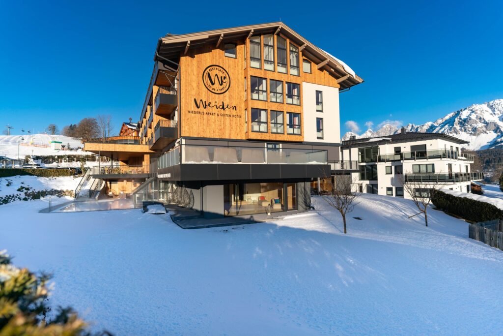 Die ganze Familie kommt mit: Skifahren und ein Winter-Slow Down im Hotel Weiden