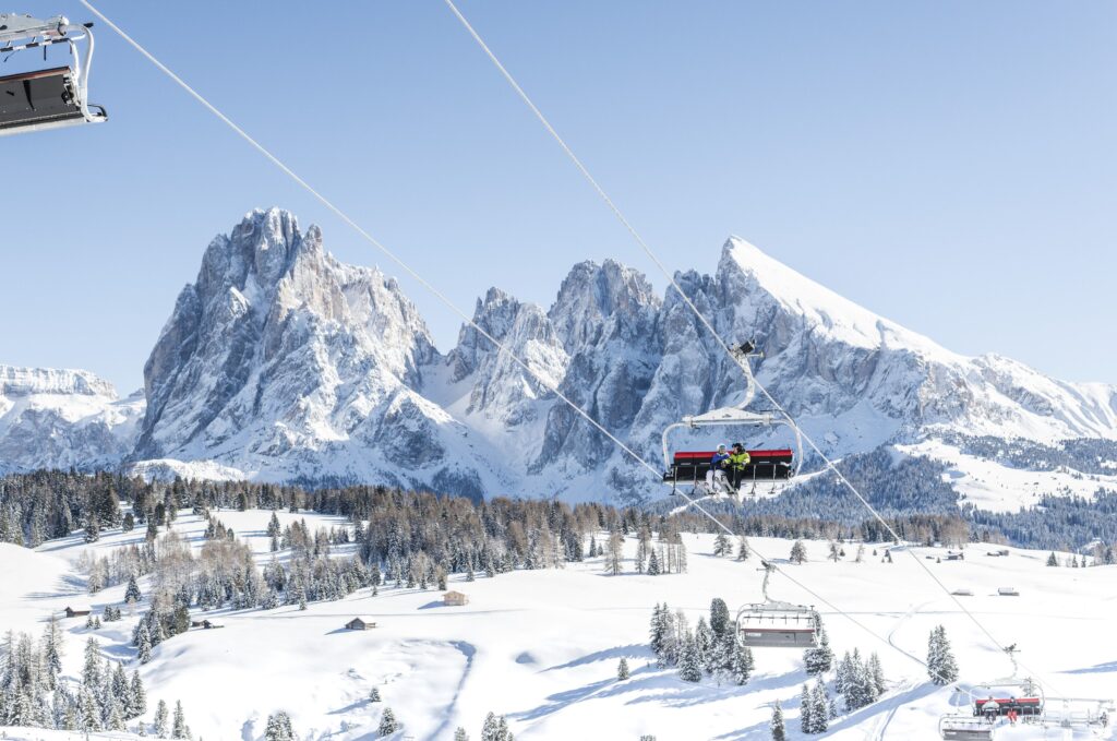 Sun Valley: Erste Reihe fußfrei am Dolomiten-Skiwinter